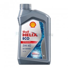 МАСЛО SHELL HELIX ECO 5W40 1L                                                                                                                                                                                                                             